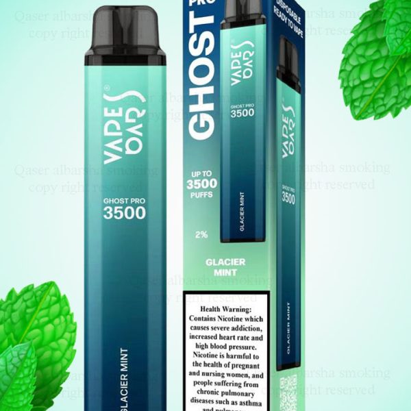 Glacier mint Ghost 3500Puffs 2%