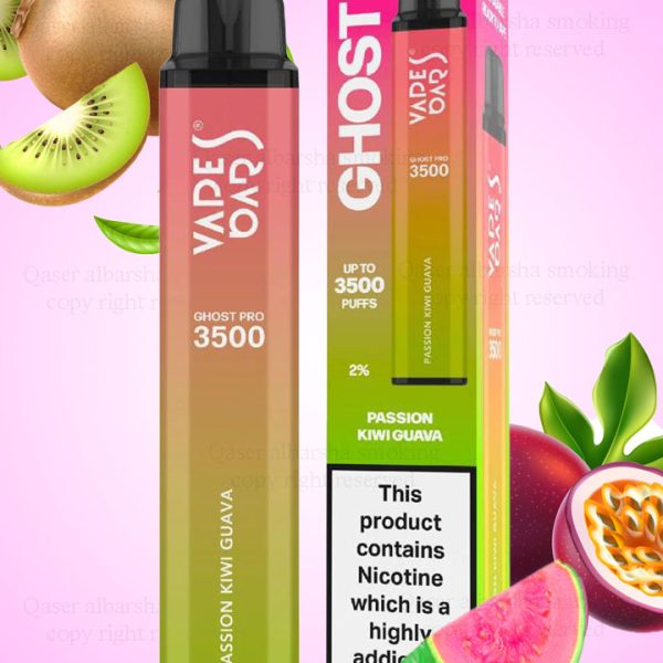 Passion kiwi guava Ghost 3500 Puffs 2%