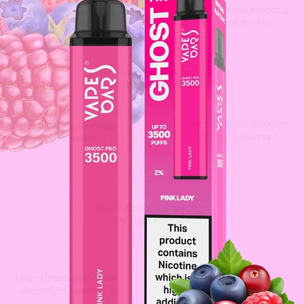 Pink lady Ghost 3500Puffs 2%