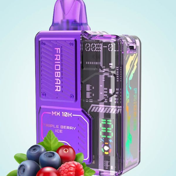 Triple berry ice Friobar 10000Puffs 2%