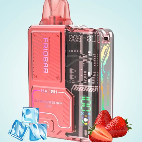 Strawberry ice Friobar 10000Puffs 2%